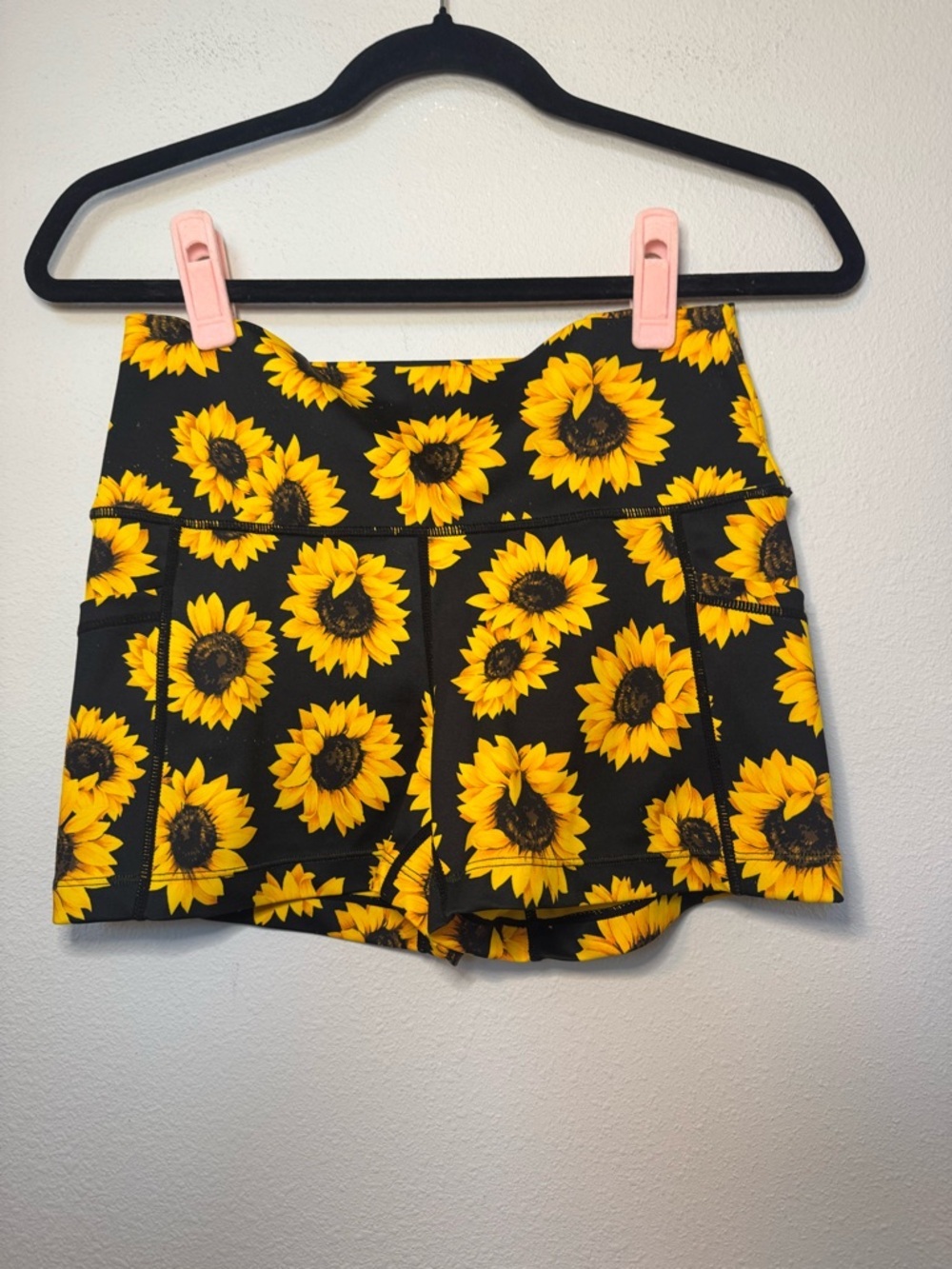 Constantly Varied Gear (CVG) Sunflower workout shorts - Picture 2 of 5